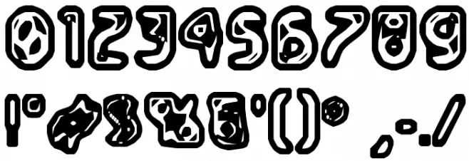 Futurex Metal-gear Bold Font OTHER CHARS