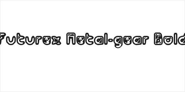 Futurex Metal-gear Bold Logo