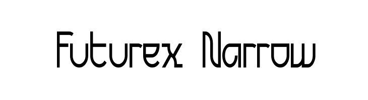 Futurex Narrow  font caratteri gratis
