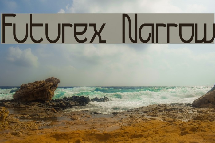 Futurex Narrow Font examples