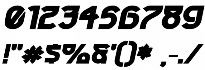 Futurex Phat Italic Schriftart Anderer Schreiben