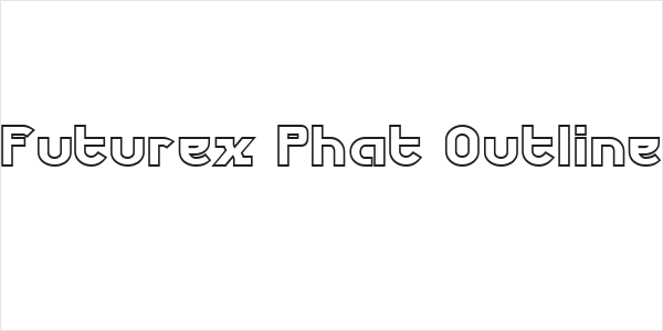 Futurex Phat Outline Logo