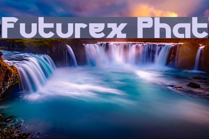 Futurex Phat Font examples