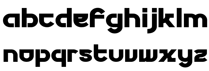 Futurex Phat Font LOWERCASE
