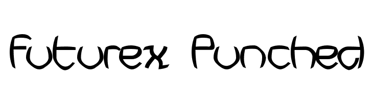 Futurex Punched Font