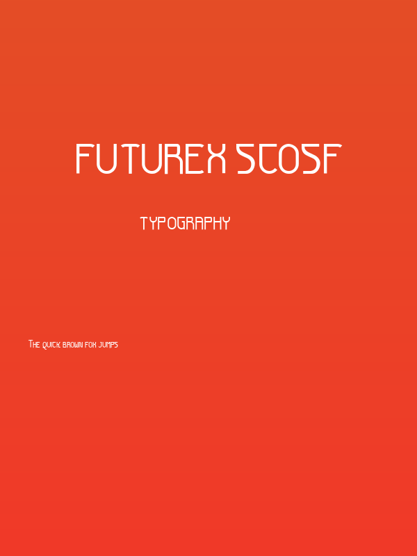 Futurex SCOSF Poster