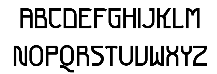 Futurex SCOSF Font LOWERCASE