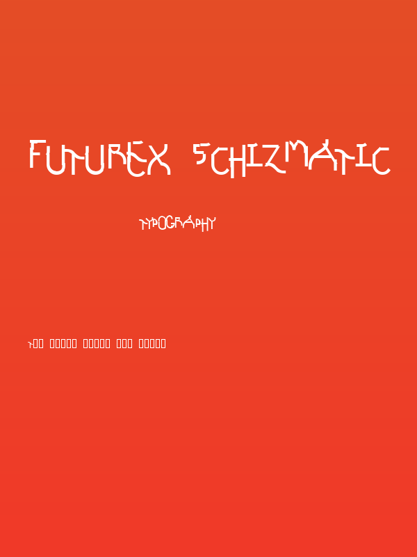 Futurex Schizmatic Poster