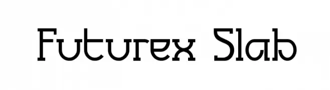 Futurex Slab  नि: शुल्क फ़ॉन्ट्स डाउनलोड