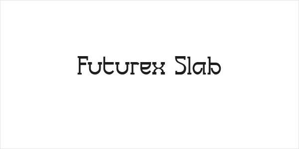 Futurex Slab Logo
