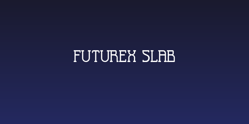 Futurex Slab Social Header