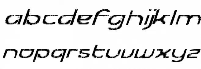 Futurex Transmaat Italic 字体 小写