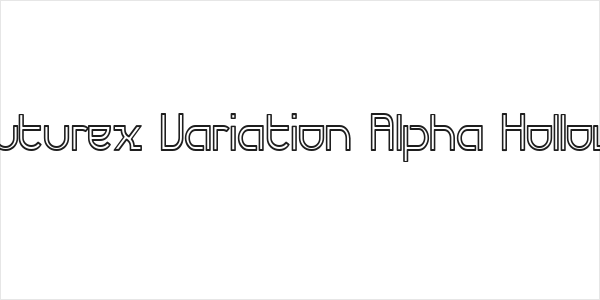 Futurex Variation Alpha Hollow Logo