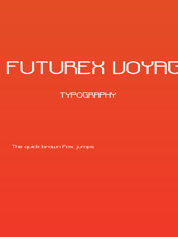 Futurex Voyager Poster