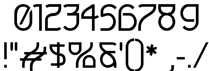 Futurex Font OTHER CHARS