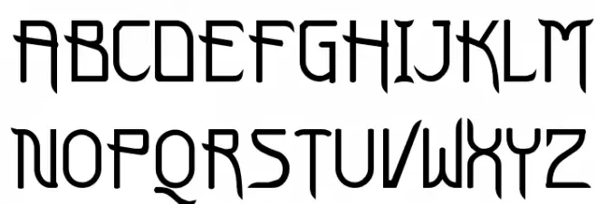 FuturexVariationSwish Шрифта ВЕРХНИЙ