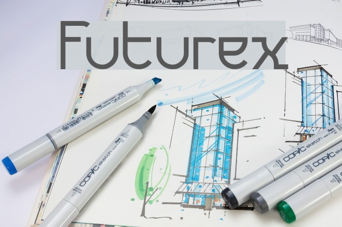 Futurex Font examples