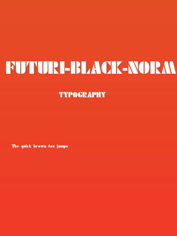 Futuri-Black-Normal Poster