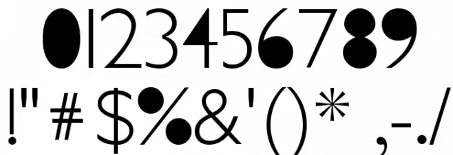 Futurism Light Caratteri ALTRI CARATTERI