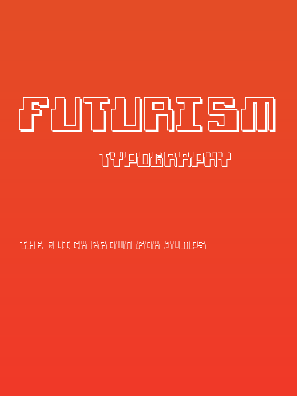 Futurism Poster
