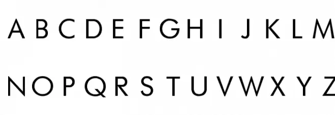 Futurist Fixed-width خط أحرف كبيرة