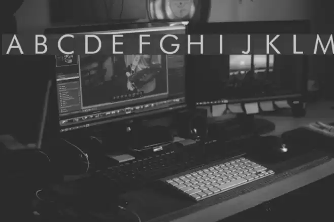 Futurist Fixed-width フォント examples