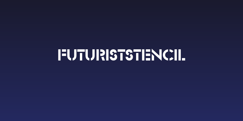 FuturistStencil Social Header