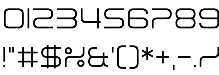 Futuristic Armour Font OTHER CHARS
