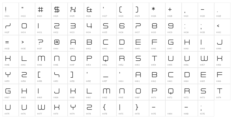 Futuristic Armour Character Map