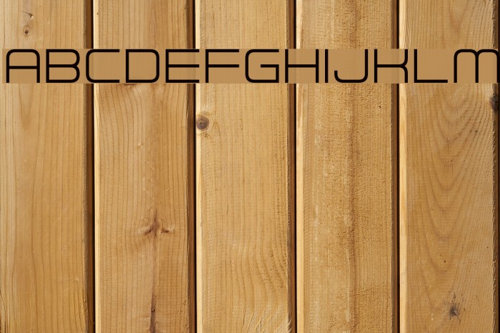 Futuristic Armour Font examples