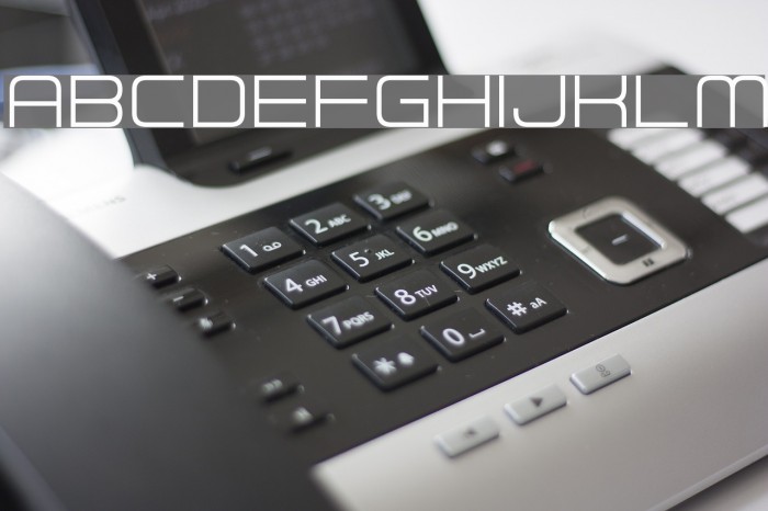 Futuristic Armour Font examples