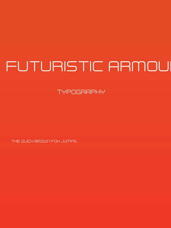 Futuristic Armour Poster