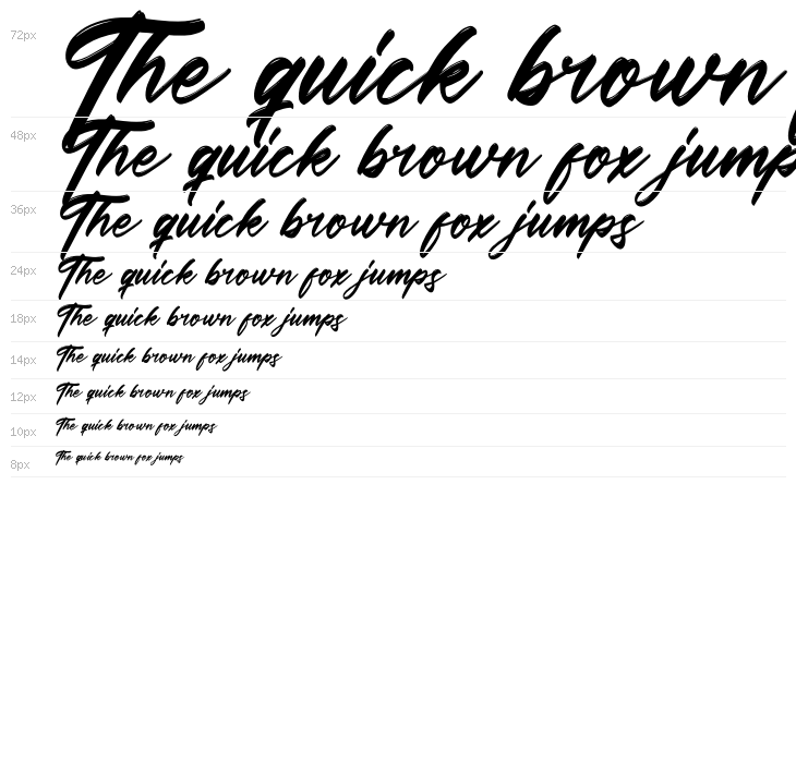 Futuristic Rottesla Italic Waterfall