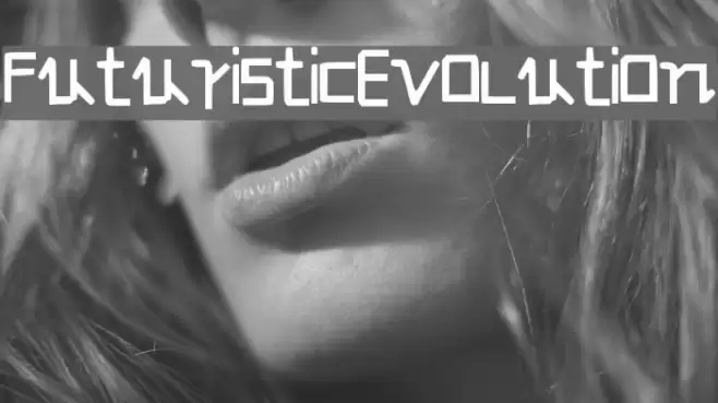FuturisticEvolution Schriftart examples