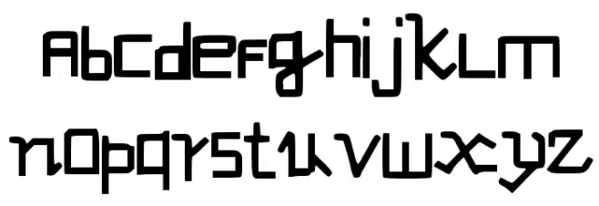 FuturisticEvolution Schriftart Kleinbuchstaben