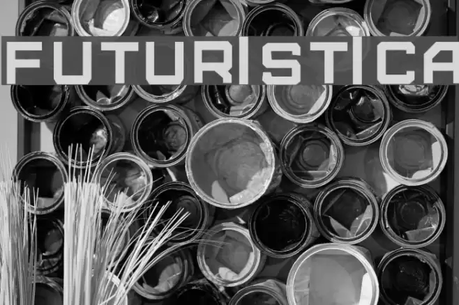 Futuristica Font examples