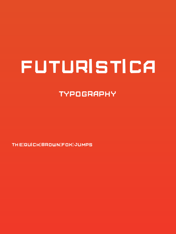 Futuristica Poster