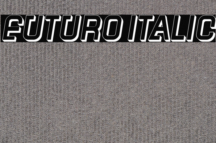 Futuro Italic Example 3