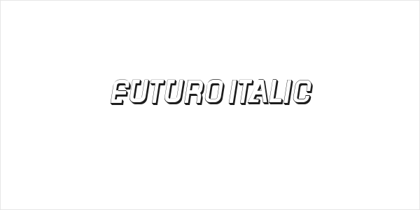 Futuro Italic Logo