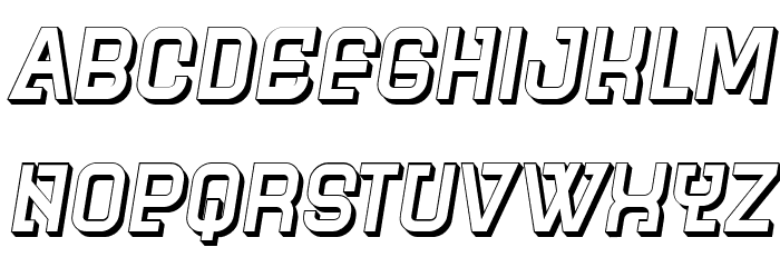 Futuro Italic Font LOWERCASE