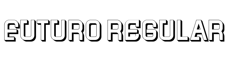 Futuro Regular  免费字体下载