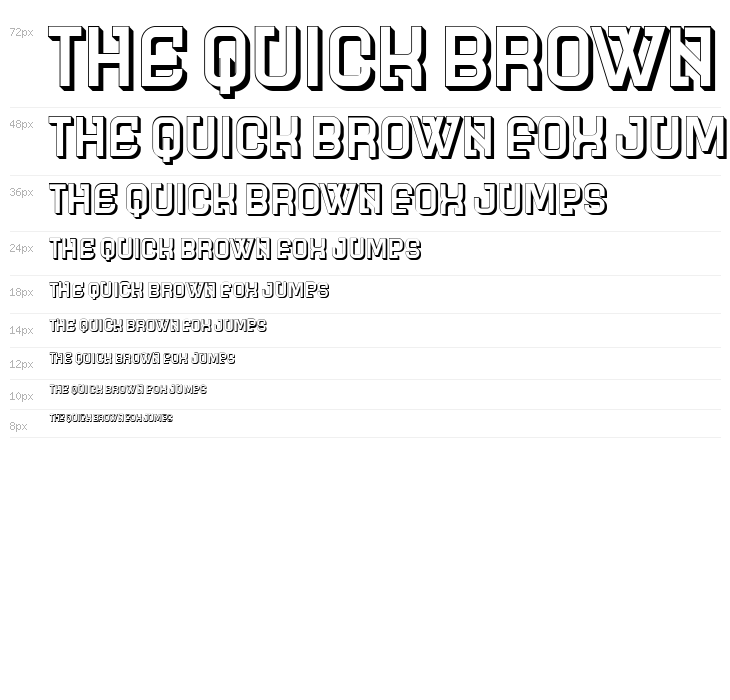 Futuro Regular Waterfall