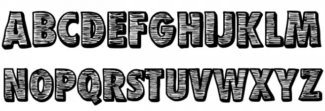 Futurr Schriftart Groß