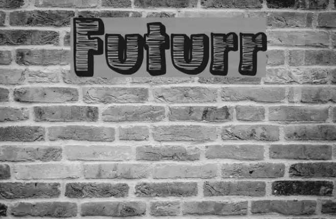 Futurr Font examples