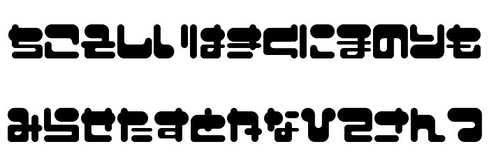 FuwafuwaFururuHS Font LOWERCASE