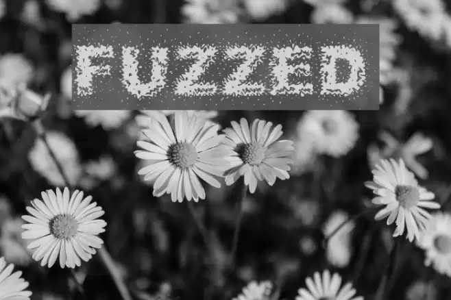Fuzzed Font examples