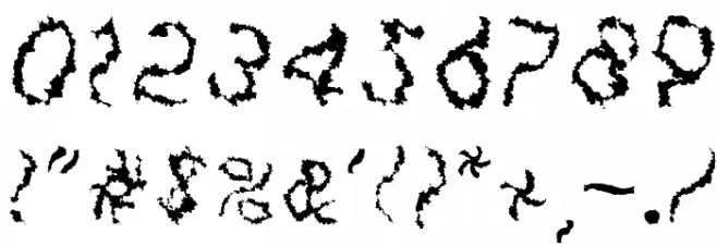 Fuzzface Font OTHER CHARS