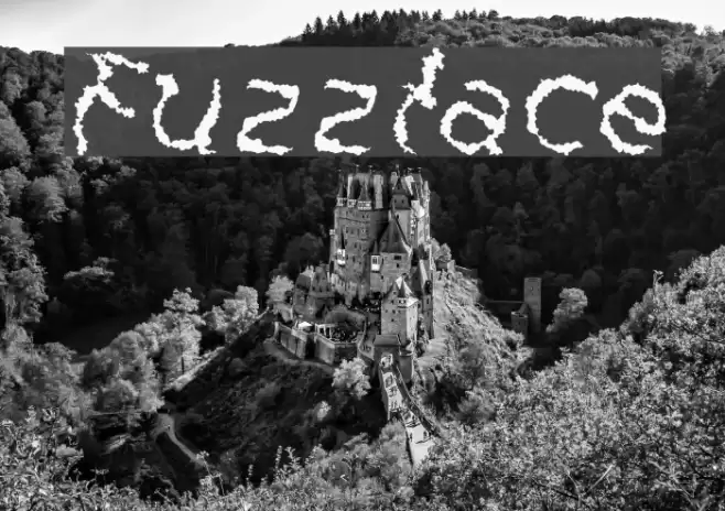Fuzzface Font examples