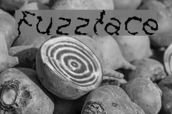 Fuzzface Font examples