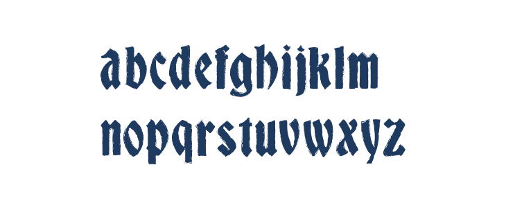 Fuzzy Franklin Lowercase